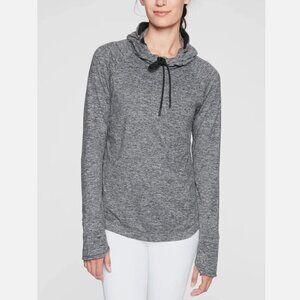 Athleta Uptempo Women's Gray Hoodie Sweatshirt Activewear Gray Size Large